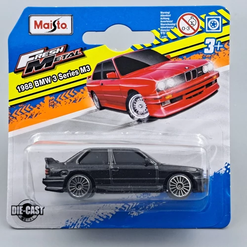 BMW M3 E30 1986 2000 1:64 Maisto kisautó