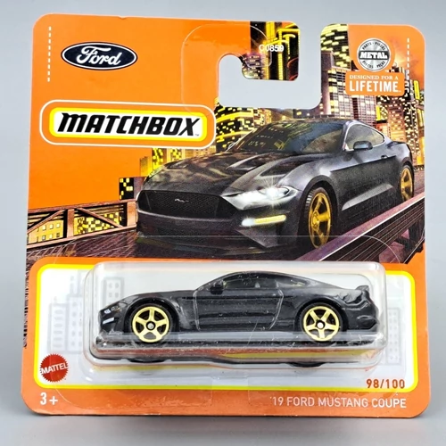 Ford Mustang Coupe 2019 1:64 Matchbox autó modell