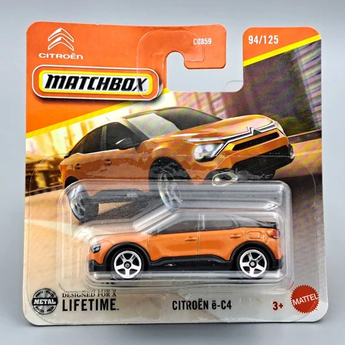 Citroen E-C4 1:64 Matchbox modell autó