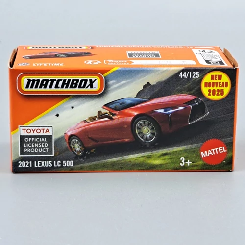 Lexus LC 500 2021 1:64 Matchbox modell autó