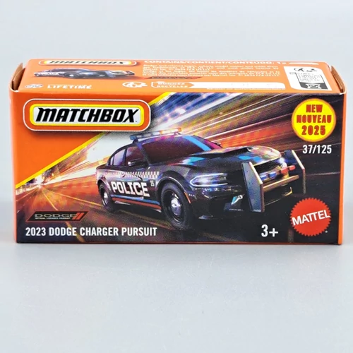 Dodge Charger Pursuit 2023 1:64 Matchbox  autó modell