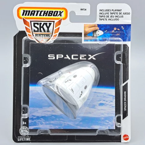 Spacex Dragon Űrrepülő Matchbox modell