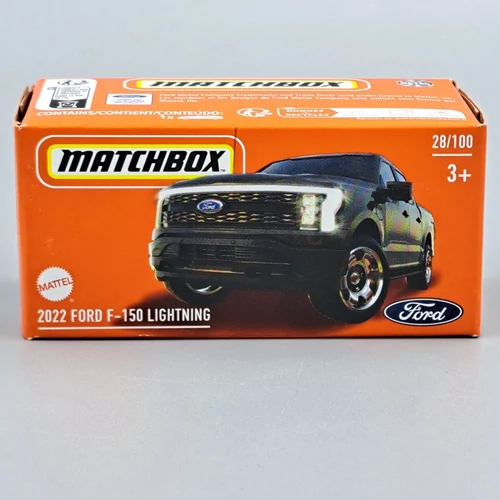 Ford F-150 Lightning 2022 1:64 Matchbox die cast
