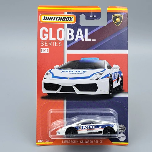 Lamborghini Rendőr Global Matchbox modellautó