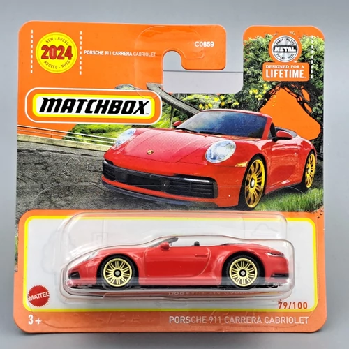 Porsche 911 Carrera Cabriolet Matchbox  modellautó