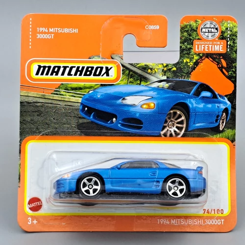 Mitsubishi 3000GT 1994 Matchbox kék fém autómodell