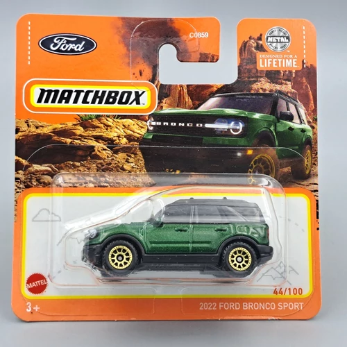 Ford Bronco Sport 2022 1:64 Matchbox fém autó modell