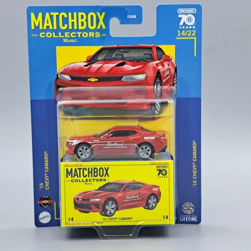 Chevy Camaro '16 Matchbox Collectors fémautó