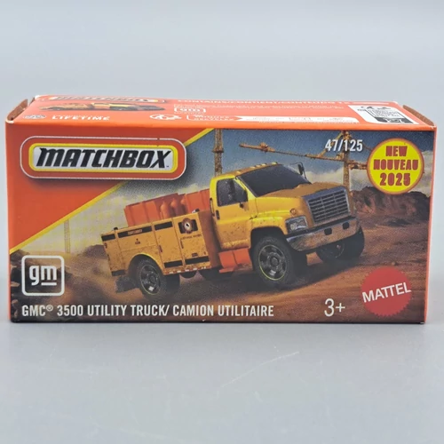 GMC 3500 Utility Truck Matchbox  kisautó