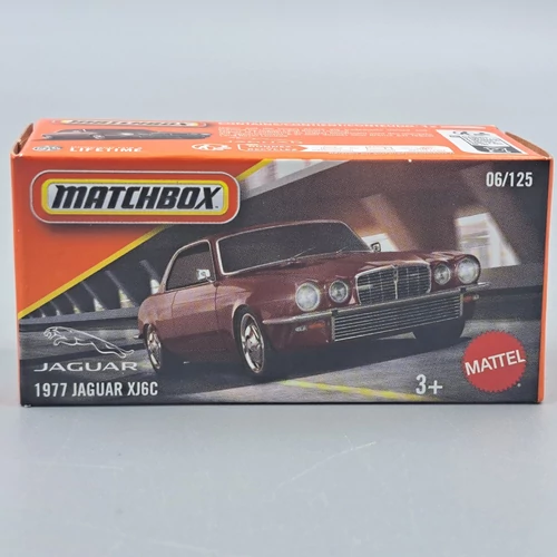 Jaguar XJ6C 1977 Matchbox retró modellautó