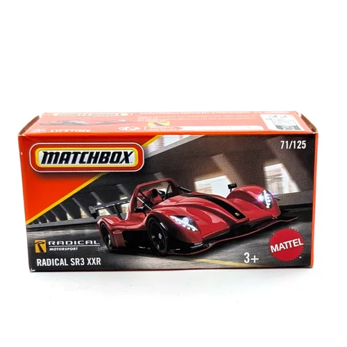 Radical SR3 XXR Matchbox modell kisautó
