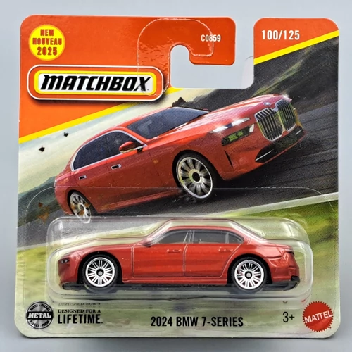 BMW 7-Series 2024 Matchbox modell autó