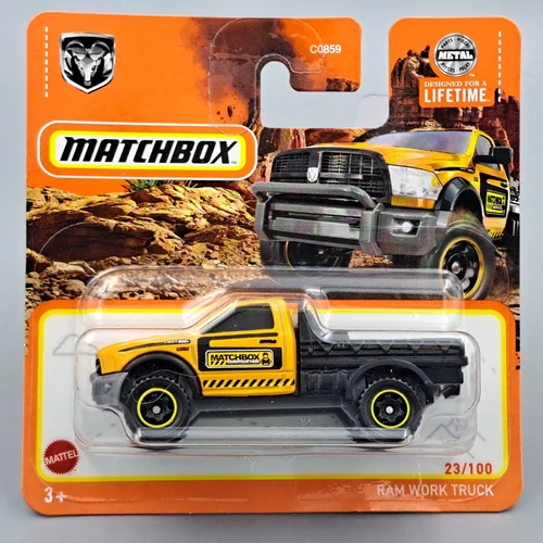  Ram Work Truck 1:64 Matchbox  fém kisautó