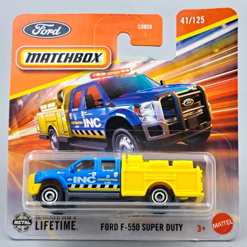 Ford F-550 Super Duty Matchbox kisautó