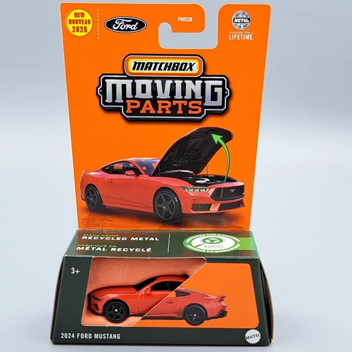 Ford Mustang 2024 Matchbox Moving Parts modellautó