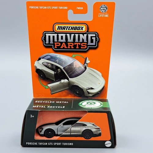 Porsche Taycan GTS Matchbox Moving Part kisautó
