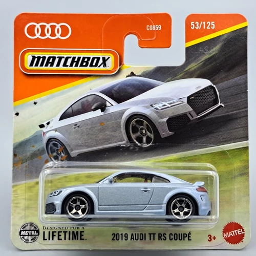 Audi TT RS Coupe 2019 Matchbox modell autó