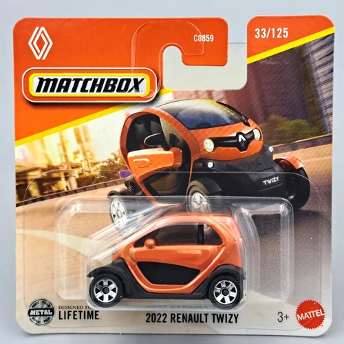 Renault Twizy 2022 barna Matchbox  kisautó