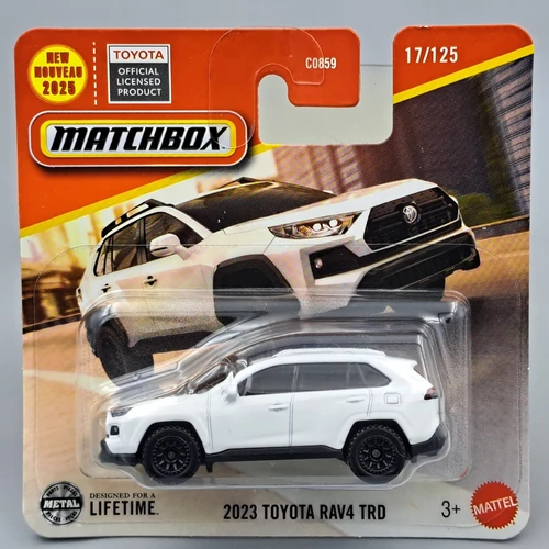  Toyota RAV4 TRD 2023 Matchbox modell kisautó