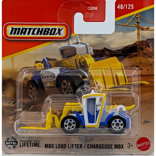 MBX Load Lifter munkagép Matchbox kisautó