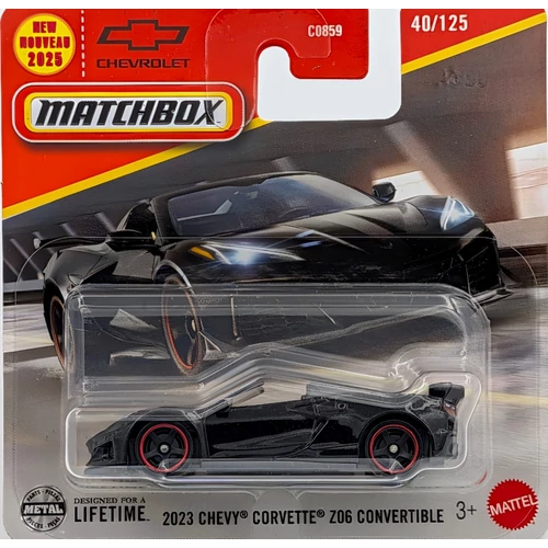 Chevy Corvette Z06 2023 Matchbox kisautó