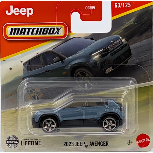 Jeep Avenger 2023 Matchbox modellautó kisautó