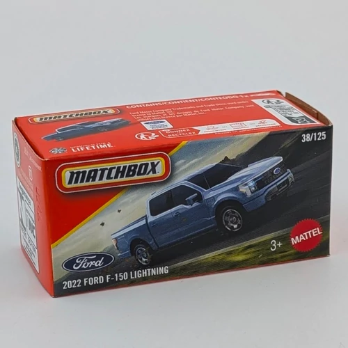 Ford F-150 Lightning 2022 Matchbox modell kisautó