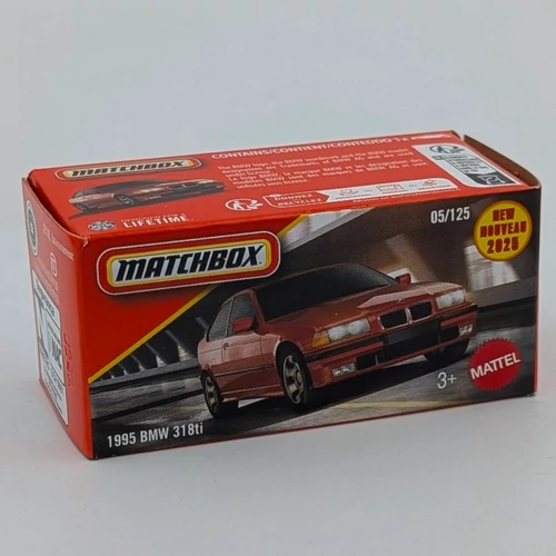 BMW 318ti 1995 Matchbox modellautó kisautó