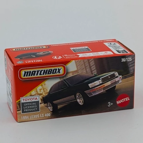 Lexus LS 400 1994 Matchbox zöld modell kisautó