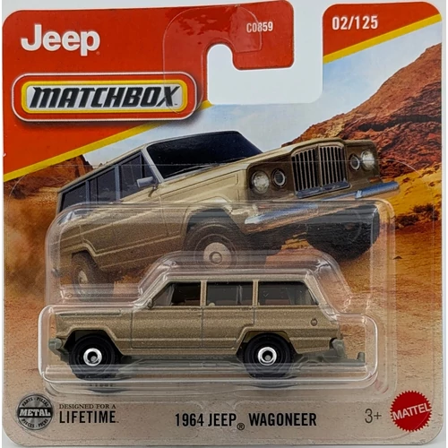 Jeep Wagoneer 1964 Matchbox modell kisautó