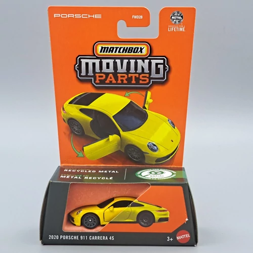 Porsche 911 Carrera Matchbox Moving Part modellautó kisautó