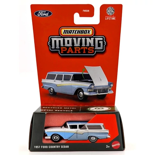 Ford Country Sedan 1957 Moving Parts Matchbox kisautó