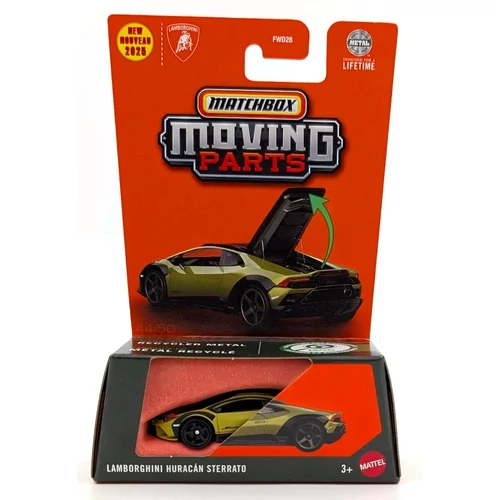  Lamborghini Huracan Sterrato Moving Part Matchbox kisautó