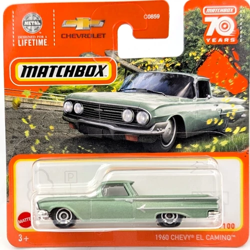 Chevy El Camino 1960 1:64 Matchbox kisautó
