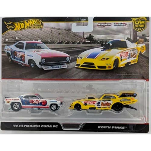Plymouth Cuda FC+ Rob'n Pinks Hot Wheels modellautó
