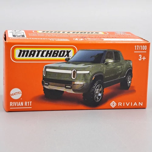 Rivian R1T 1:64 Matchbox fém autó modell