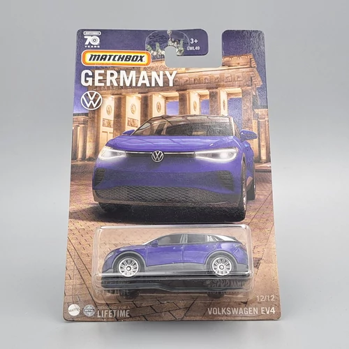 Volkswagen EV4 1:64 Germany Matchbox fém autó modell