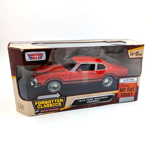 Ford Mavrick Grabber 1974 1:2 Motor Max retró autó modell