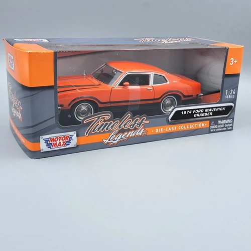 Ford Maverick Grabber 1974 1:24 MotorMax retró fém autómodell