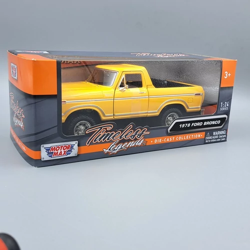 Ford Bronco 1978 1:24 Motor Max modell autó