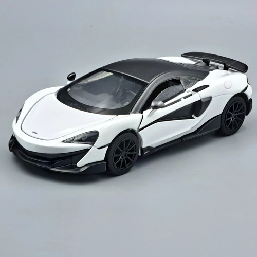 McLaren 600LT fehér 1:32 Tayumo fém autó modell