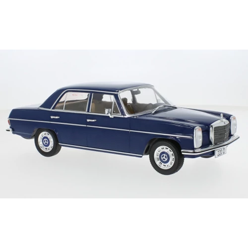 Mercedes-Benz 200 D W115 1:18 MCG kék modellautó