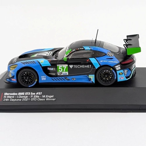 Mercedes AMG GT3 Evo #57 2021 1:43 IXO DTM fém autómodell