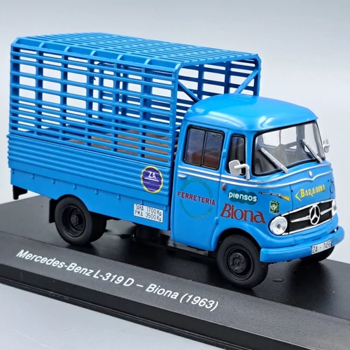 Mercedes L319D Biona 1963 1:43 retró teherautó modell