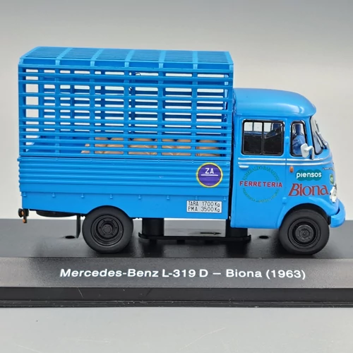 Mercedes L319D Biona 1963 1:43 retró teherautó modell
