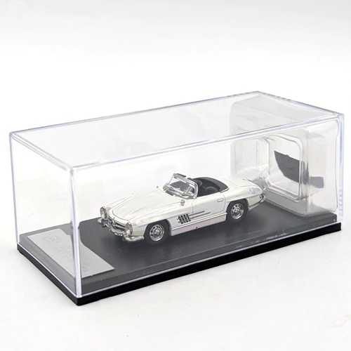 Mercedes Benz 300SL Roadster 1:64 fehér autó modell