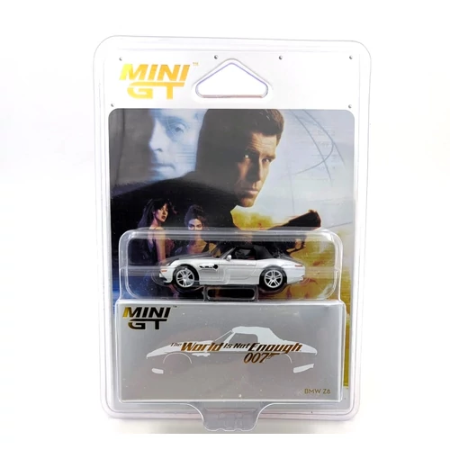 BMW Z8 1:64 James Bond Mini GT 906 autómodell
