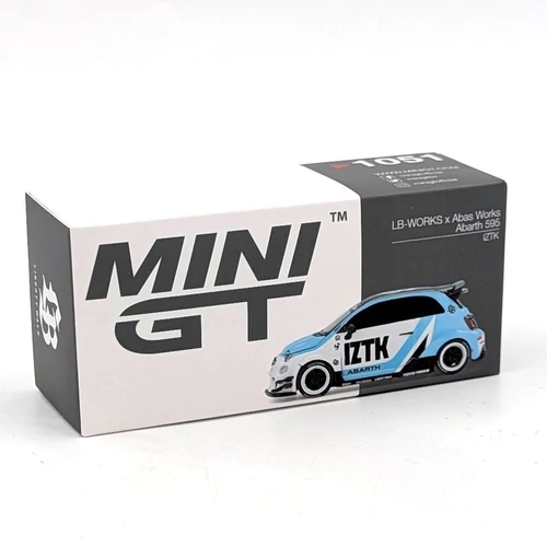 Fiat Abarth 595 2024 1:64 Mini Gt 1051 autó modell