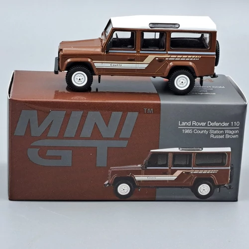 Land Rover Defender 110 1:64 Mini Gt 734 fém autó modell