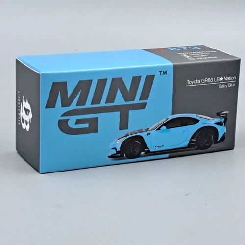 Toyota GR86 LB Nation 1:64 Mini Gt 873 autómodell